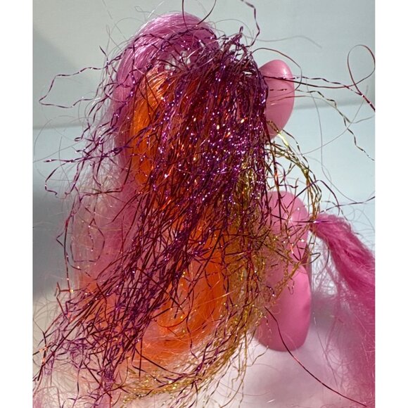 My Little Pony Pinkie Pie Figure With Pink & Orange Hair Vintage 3" Tall - Picture 3 of 6